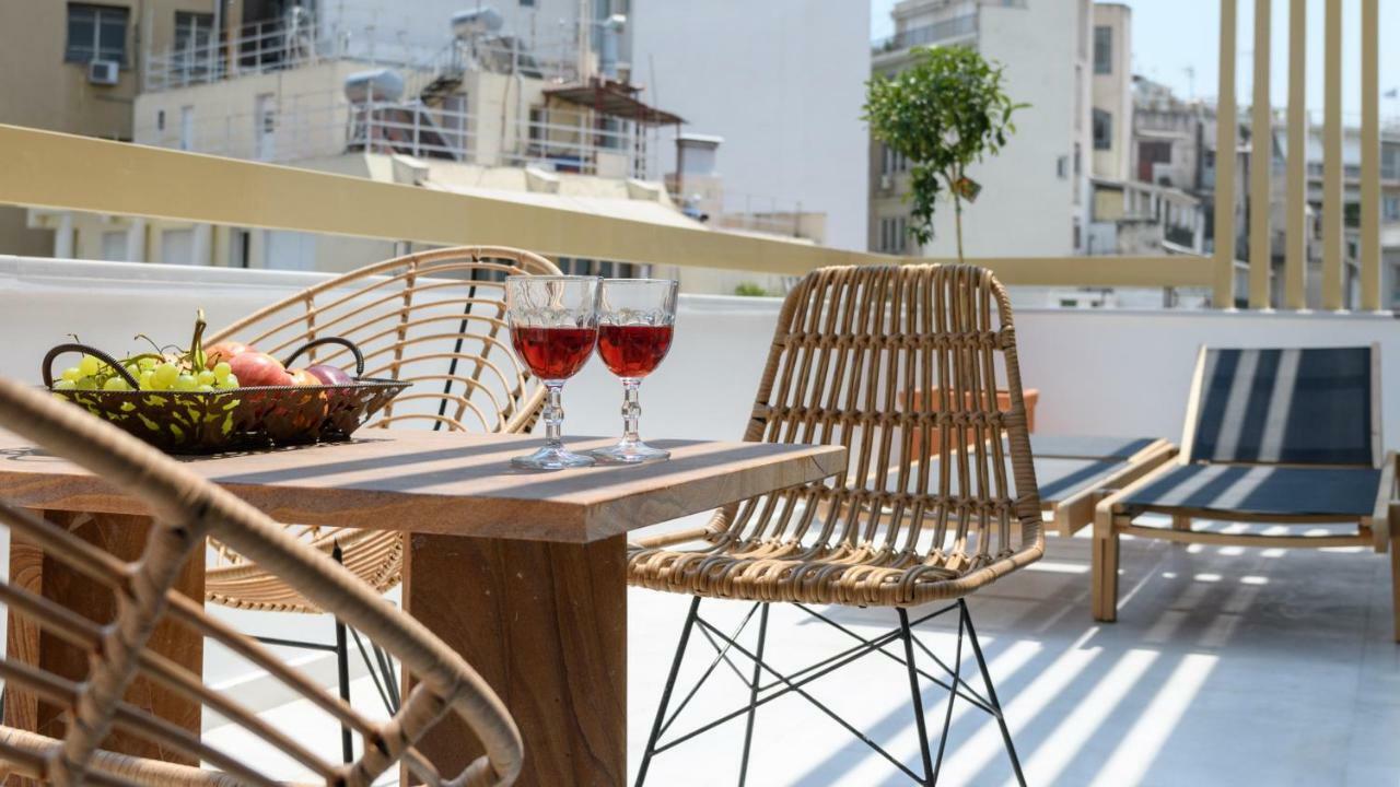 Fos Downtown Suites Athen Exterior foto
